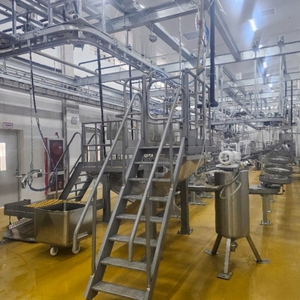 Solution complète pour abattoir porcin, adaptée aux budgets, avec installation de stockage frigorifique pour l'abattage et la découpe de viande porcine - Product Image 2