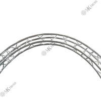 Truss de espiga de alta calidad aprobado por Tuv, armazón de arco de aluminio personalizado con placa base para espectáculo