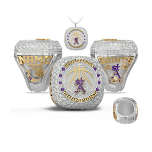 Vente chaude Anneaux de championnat personnalisés pour le football Basketball Baseball Softball Hockey Fashion Awards - Product Image 4