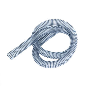Antistatic Corrugated Tube PVC Steel Wire Spiral Suction Pipe Vacuum Cleaner Hose