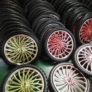 Hochwertiger Neuer 20x1,75/2,125/2,4 Zoll Luftreifen auf Aluminiumlegierungsfelge mit Kugellager für Touristenfahrräder - Product Image 2