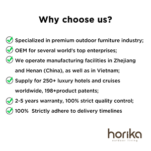 Set di Divani da Giardino di Lusso in Alluminio, Arredamento Moderno per Terrazza, Patio, Hotel e Villa - Product Image 6