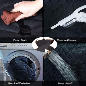 Fundas Protectoras para Asientos de Coche para Mascotas, Divididas en Dos Partes, con Opción de Hamaca para Perros, Accesorios - Product Image 3
