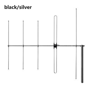 Antena Yagi Direccional VHF de 9dbi 136-174mhz Plateada o Negra de 155MHz para Señal de Transmisión de TV - Product Image 1
