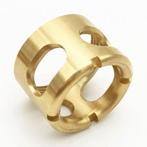 Pièces en laiton de haute précision sur mesure, usinage CNC pour service de fabrication, marque OEM du Guangdong - Product Image 5