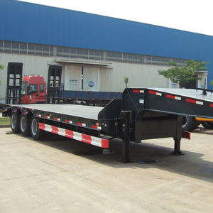 รถกึ่งพ่วงต่ำแบบ3/<span class=keywords><strong>4</strong></span>ขนาด40ฟุต50ฟุตรถเทรลเลอร์รถกึ่งพ่วง - Product Image 6