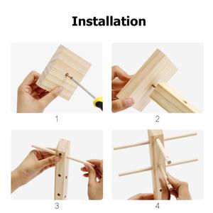 Multi Layers Wood Sunglass Eyewear Display Rack Shelf <strong>Eyeglasses</strong> Show Stand Jewelry <strong>Holder</strong> for Multi Pairs Glasses Showcase - Product Image 5
