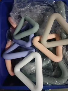 Soft Silicone Triangular <b>Dumbbells</b> Non-Slip Waterproof Power Ring Lightweight Portable Gym Fitness Arms Body Strength - Product Image 6