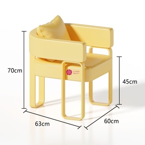 Poltrona Singola Moderna Yicheng Beauty, Comoda Sedia con Braccioli per Soggiorno, Camera da Letto, Balcone, Arredamento Casa - Product Image 5