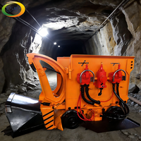 Chargeuse pneumatique compacte pour travaux en roche dure souterraine, populaire en Afrique et en Amérique du Sud