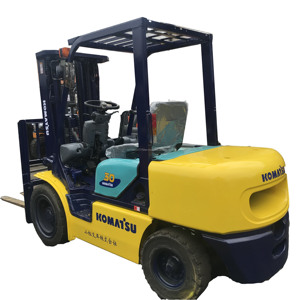 Komatsu FD30 Cheap Japan <b>Used</b> 3-Ton Diesel Powered <b>Pallet</b> Truck Good Condition Yammar Engine 2022 Model 4X4 Drive 1 Year - Product Image 1