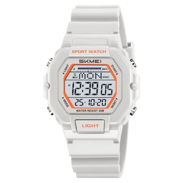 SKMEI 2573 Fashion Sports Style Digital Watch with Luminous Display 50m Water Resistance Acrylic Case Suitable for Students