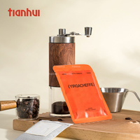 Sachet de thé en feuille d'aluminium pur Tianhui mini pochette de sac thermoscellable personnalisée personnalisée
