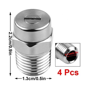 Buse de pulvérisation filetée <span class=keywords><strong>haute</strong></span> <span class=keywords><strong>pression</strong></span> Amsturdy TN01 pour <span class=keywords><strong>nettoyeur</strong></span> <span class=keywords><strong>haute</strong></span> <span class=keywords><strong>pression</strong></span>, jet d'eau pour lavage de voiture - Product Image 5