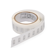 Étiquettes RFID vierges en PVC PET rondes de petite taille, imperméables, 15 mm, ICODESLI 1K, en rouleau, vente en gros