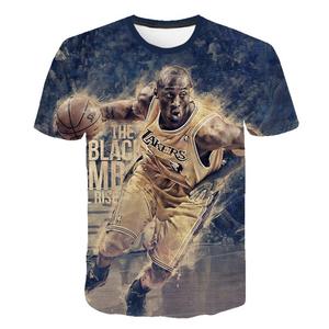 Famous Basketball Player Hip Hop <strong>Rock</strong> Personality New Funny Mens t Shirt Casual Men's T-shirts Custom Plus Size Men's <strong>Clothing</strong> - Product Image 3