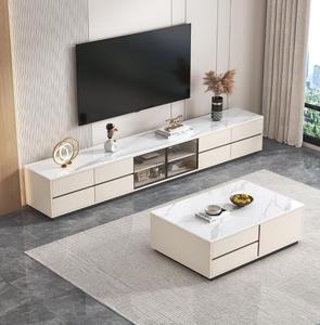 Meuble TV moderne en panneaux de bois écologiques avec rangement mural pour téléviseurs, idéal pour le salon et l'aménagement intérieur - Product Image 1