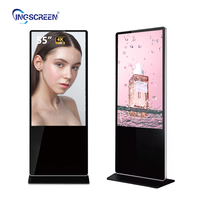 Écran tactile INGSCREEN Android 1 Go + 8 Go 32 pouces, borne numérique sur pied, affichage dynamique, publicité, SDK, magasin de détail, animation