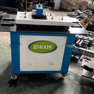 เครื่องขึ้นรูปล็อค ZHIXIN สำหรับแผ่นอลูมิเนียมคอมโพสิตขนาด 16 เกจ 0.5 มม. 1.<span class=keywords><strong>2</strong></span> มม. 1.5 มม. และการแปรรูปแผ่นสแตนเลสตกแต่ง - Product Image 3