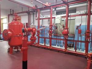 Tuyau d'incendie FM/UL approuvé ASTM A795, extrémité rainurée, <span class=keywords><strong>peinture</strong></span> <span class=keywords><strong>rouge</strong></span> RAL3000, tube rond de 5,8 m/6 m pour système de lutte contre l'incendie - Product Image 6