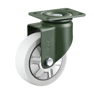 YTOP 3-Zoll-Nylonräder <span class=keywords><strong>Nylon</strong></span>-Rund rollen <span class=keywords><strong>Nylon</strong></span> Feste Mini-Rollen Maximale Belastung 130kg für Pritschen wagen - Product Image 3