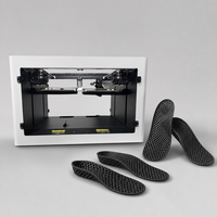 Imprimante 3D portable double station FDM WGF300-2 pour semelles orthopédiques sportives personnalisées avec matériaux TPU/TPE/PLA/ABS