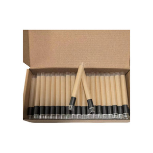 Biểu tượng tùy chỉnh giấy thủ công nón với lời khuyên trang trí 110mm/98mm kích thước cổ điển tự nhiên Chất liệu màu nâu Dịch vụ thiết kế bao gồm - Product Image 3