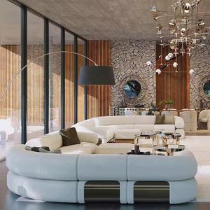 Fabrik verkauf Benutzer definierte Luxus Stoff <span class=keywords><strong>Sofa</strong></span> Wohnzimmer Möbel Moderne Villa Home Design Mehr personen Kombination <span class=keywords><strong>Sofa</strong></span> - Product Image 2