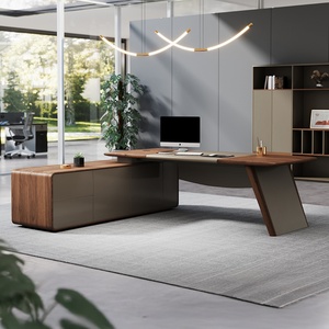 Made-to-order Office Furniture boss Desk Manager Executive Office Desk Table Ceo Luxury Desk boss Table - Product Image 1