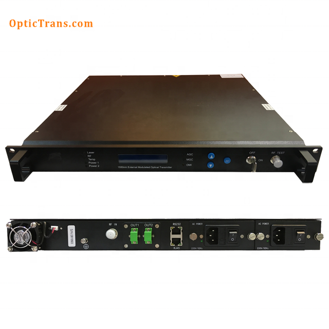 C band External Modulation Optical Transmitter (full C-band: 1528.77~1563.86nm)