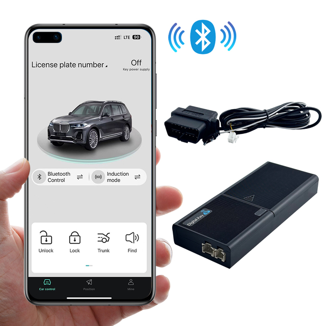 Universal Bluetooth Digital Car Key App-Controlled Car Key OEM Digital Key Integration Remote Lock Unlock System