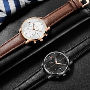 Récompense Montres À Quartz Pour Hommes Ultra Mince Minimaliste D'affaires Décontracté En Cuir Hommes Montres-Bracelets <span class=keywords><strong>Montre</strong></span> <span class=keywords><strong>Homme</strong></span> - Product Image 6