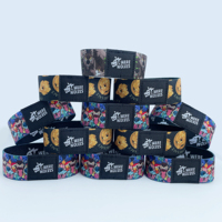 Bracelet NFC RFID Élastique Imperméable Personnalisé pour Hommes - Utilisation Sportive et Festive, Couleur et Logo Personnalisables