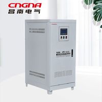 Régulateur de tension triphasé AC TNS/SBW 100KVA AVR SVC Stabilisateur de tension automatique 260V-430V Stabilisateur de tension 380V