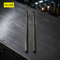 Foret hélicoïdal à queue droite en carbure de tungstène 1-13 mm pour le traitement de trous profonds sur système CNC