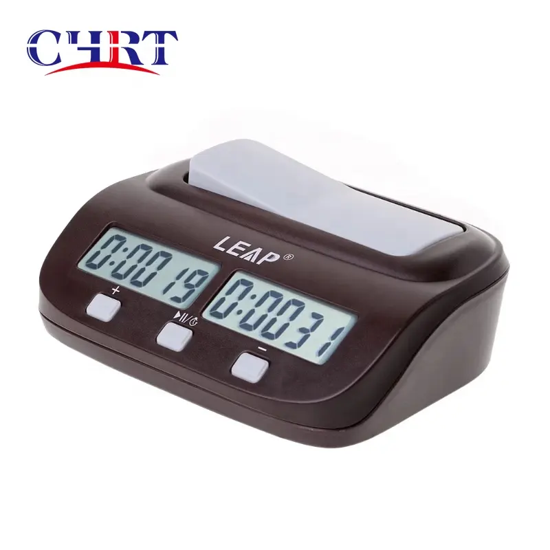 CHRT Professional Portable Digital Chess Clocks Board Competition Count Up Down Chess Games Electronic Alarm Stop Timer