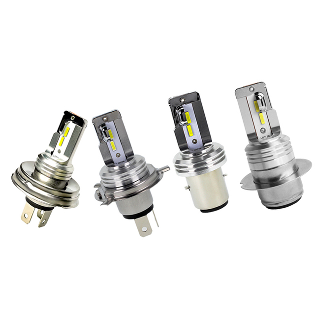 BA20D H4 H6 B35 S2 P15D R2 P45T LED Motorcycle Headlight 3000LM AC DC 12V Hi/Lo Beam Scooter Moped Motor Cycle Bike AMPOULE LED