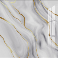 Panneau mural moderne en mousse 3D pour décoration murale intérieure Papier peint autocollant pelable 40*90cm Marbre imperméable antistatique