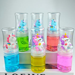 Slime Transparente Cristalino Perfumado de Diseño Sencillo y Extra Elástico al por Mayor, Suministros de Slime 2025 con Linda Chica y Caballo - Product Image 5
