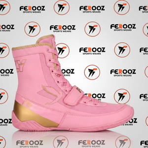 Botas de Entrenamiento para Fitness de Combate con Ajuste Ergonómico, Zona de Protección Reforzada en la Puntera y Suela de Contacto Flexible con el Suelo - Product Image 1