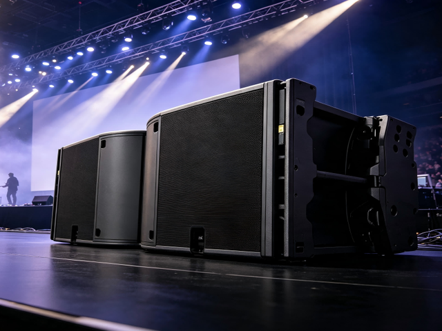 Professional Stage Line Array Speaker Dual 12 Inch 75 Core Neodymium LF 100 Core Neodymium HF 800W 99dB 136SPL for Live Show