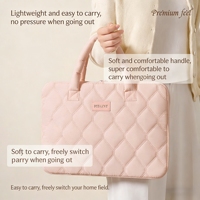 Étui pour ordinateur portable personnalisé, housse pour ordinateur portable rembourrée avec poignée, compatible avec MacBook Air Pro, sac pour ordinateur portable pour femme et homme