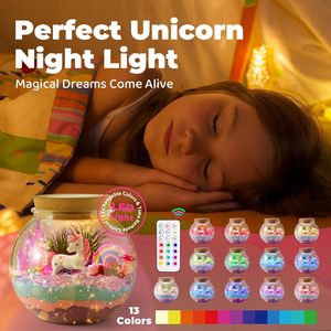 JOYSUN Plastic Light-Up Animals &amp; Nature Theme <strong>Terrarium</strong> <strong>Kit</strong> for Kids DIY LED Night Light Educational Gift for Girls Ages 7-12 - Product Image 6