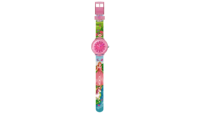Montre pour enfants personnalisé fleur rose fée mouvement étanche à quartz de mode 30M avec boîtier en PC à tarières diamètre du cadran 31mm