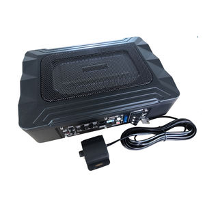 Amplificatore <span class=keywords><strong>Subwoofer</strong></span> Attivo Portatile Newnavi DC 12V Mini per Auto <span class=keywords><strong>150W</strong></span> RMS Ultra-Sottile Bobina Singola 20-20kHz - Product Image 4