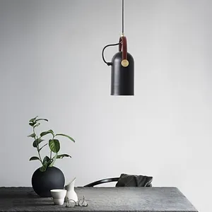 Lámpara de cafetería, candelabro de barra, colgante interior ajustable para Isla de cocina, lámpara colgante de noche de dormitorio nórdico.