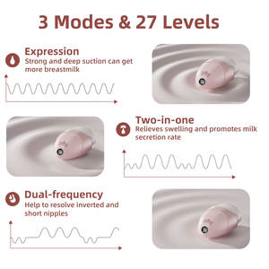 Anly Kiss Pompe à lait maternel électrique portable sans fil pour allaitement mains libres personnalisée, vente en gros - Product Image 3