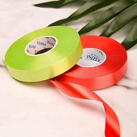 10 cm 20 cm 1000m grand rouleau ruban emballage cadeau PP solide métallique ruban en plastique pour cadeau noël fleur vacances décor