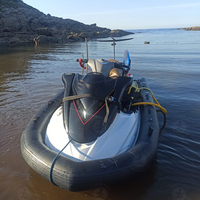 Ponton de sécurité gonflable en PVC pour jet ski, collier de ponton flottant pour jet ski, ponton flottant pour bateau, kit de ponton gonflable