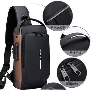 Bolso Bandolera de Cuero Vacuno 100% Genuino para Hombre, Bolso de Viaje Moderno y Urbano, Estilo Callejero Masculino - Product Image 3